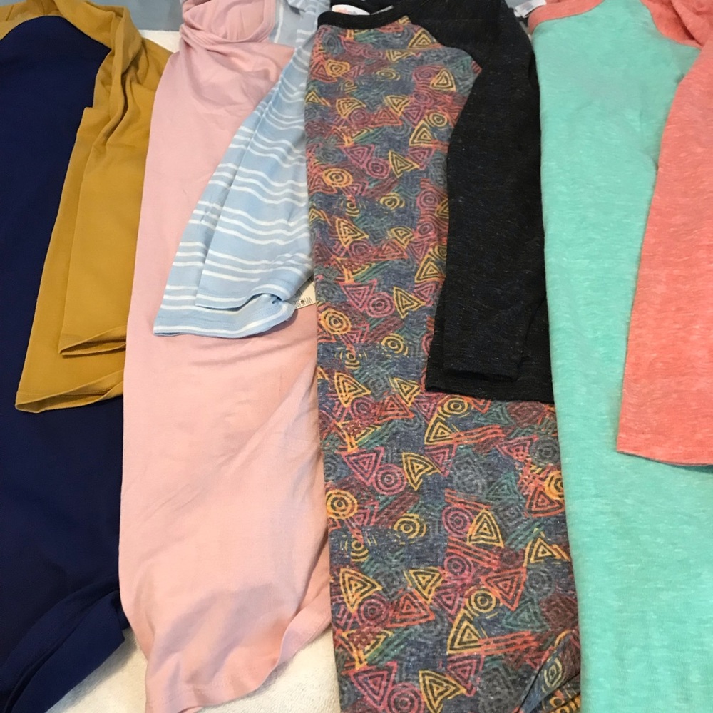 Lot of 4 Randy baseball tees medium